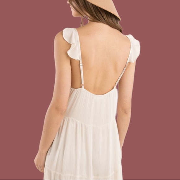 NWT POL tunic dress in natural vintage cream. Size small. - Picture 4 of 8